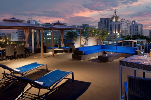 Marriott Courtyard South Beach dakterras